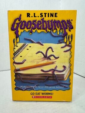 Goosebumps R.L. Stine Go Eat Worms!